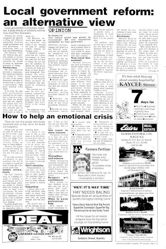 Issue page