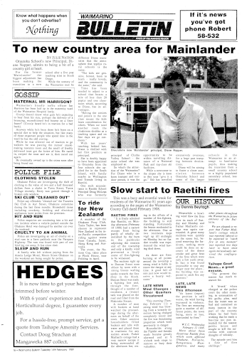 Issue page