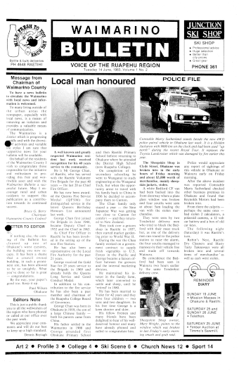Issue page