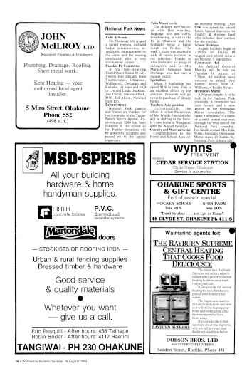 Issue page