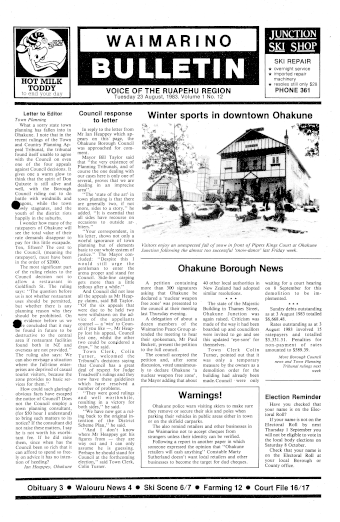 Issue page