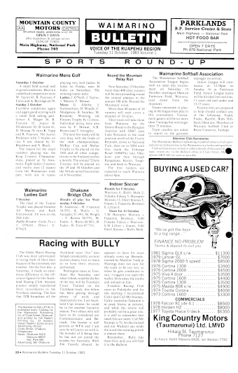 Issue page