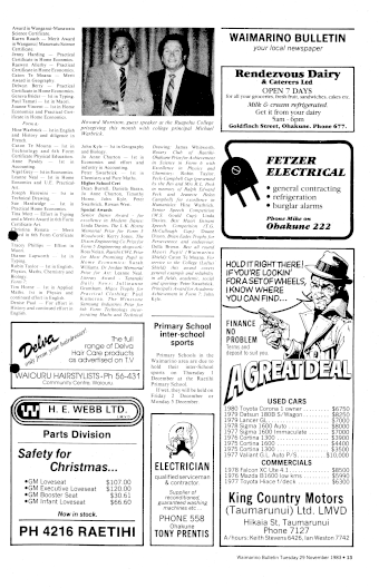Issue page