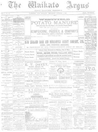 Issue page