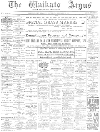 Issue page