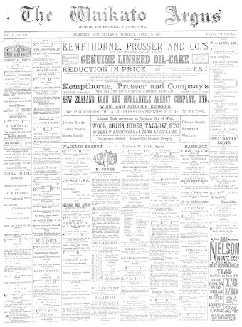 Issue page