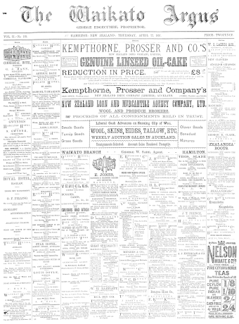 Issue page