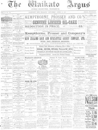 Issue page
