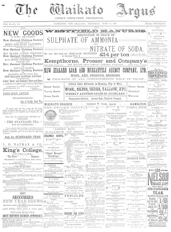 Issue page