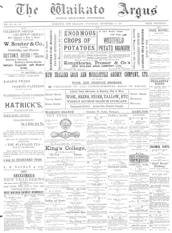 Issue page