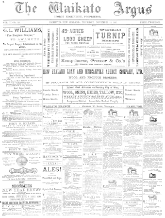Issue page