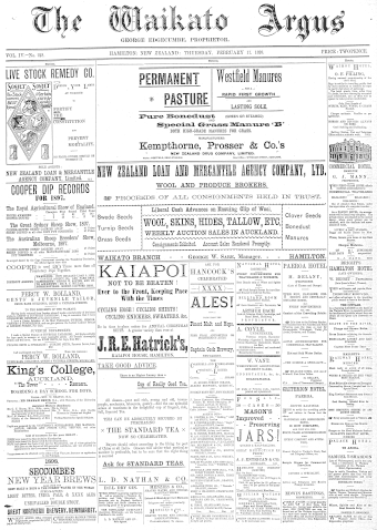 Issue page