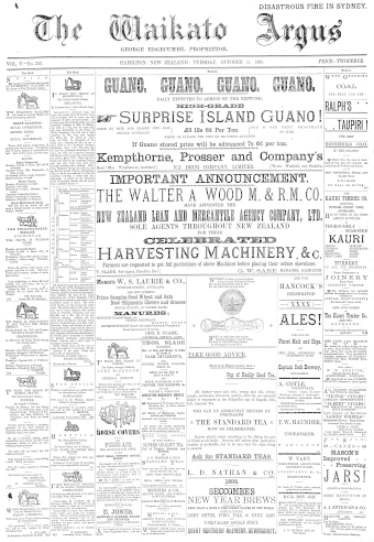 Issue page