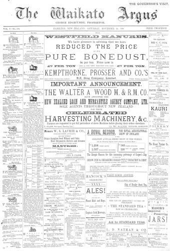 Issue page