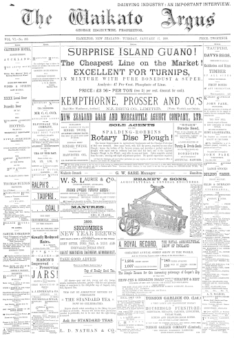 Issue page
