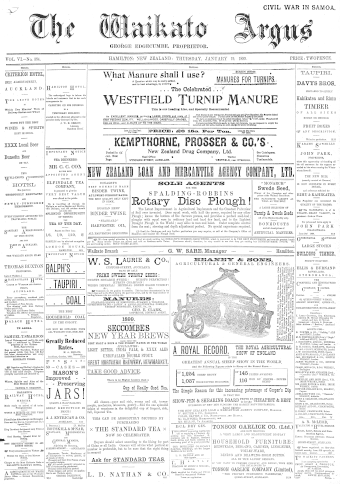 Issue page