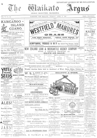 Issue page