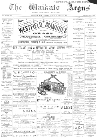 Issue page