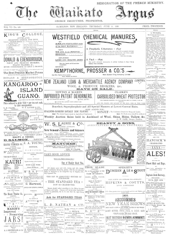 Issue page