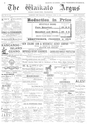 Issue page