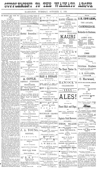 Issue page