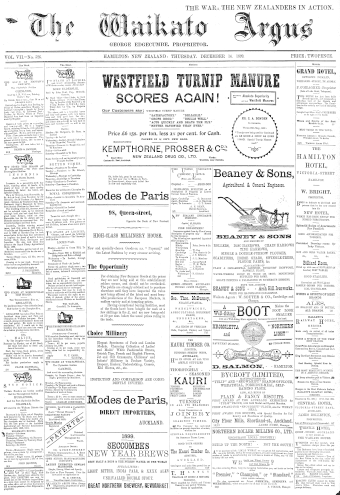 Issue page