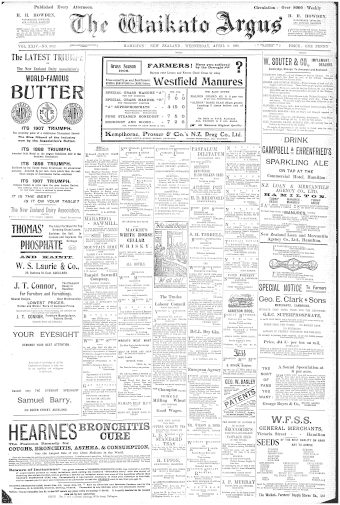Issue page