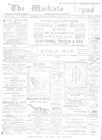 Issue page