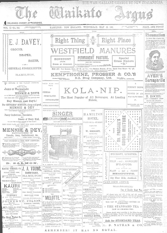 Issue page
