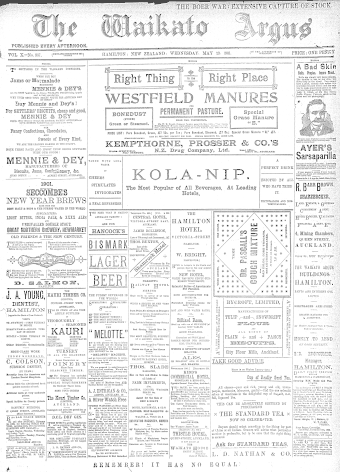 Issue page