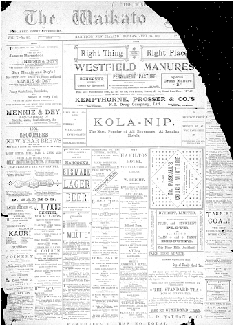 Issue page