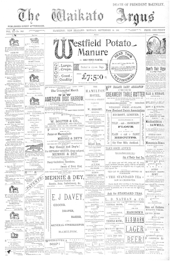 Issue page