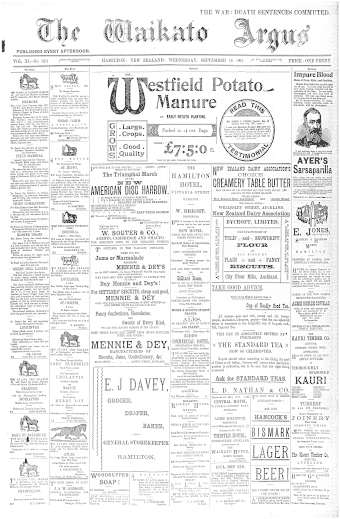 Issue page