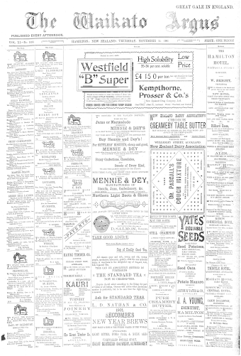 Issue page