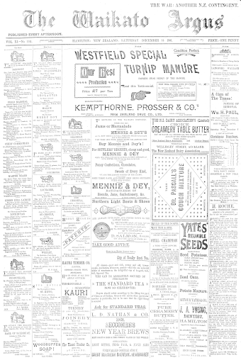 Issue page