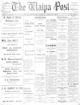 Issue page