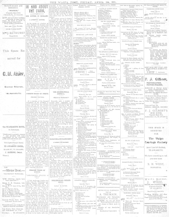 Issue page