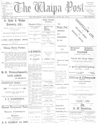 Issue page