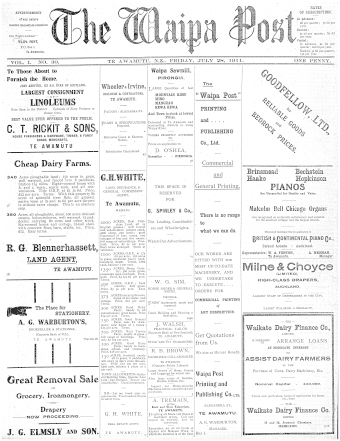 Issue page