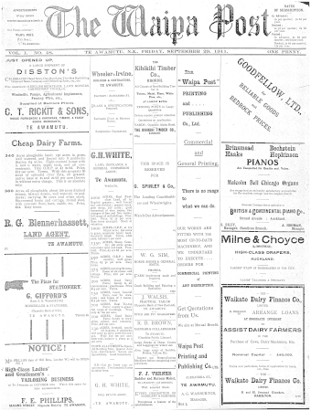 Issue page