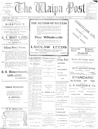 Issue page