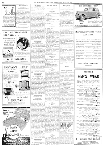 Issue page