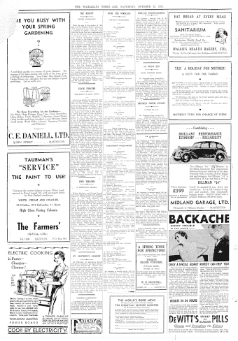 Issue page