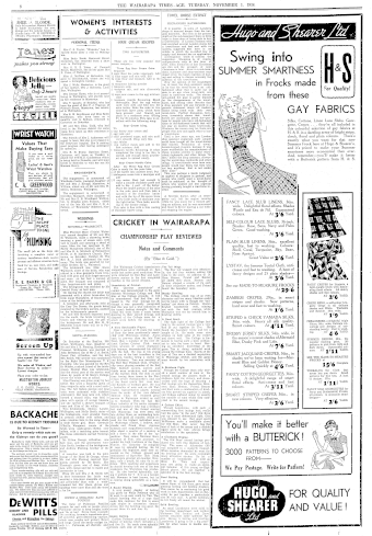 Issue page