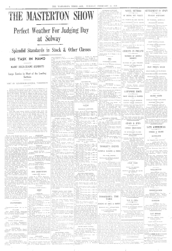 Issue page