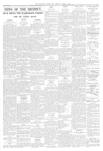 Issue page