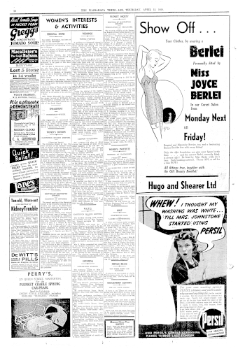 Issue page