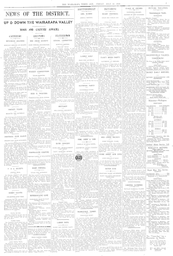 Issue page