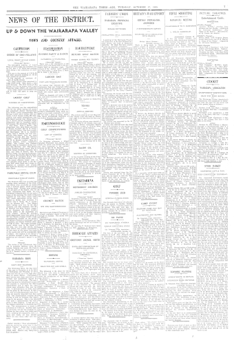 Issue page