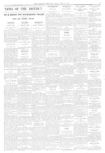 Issue page